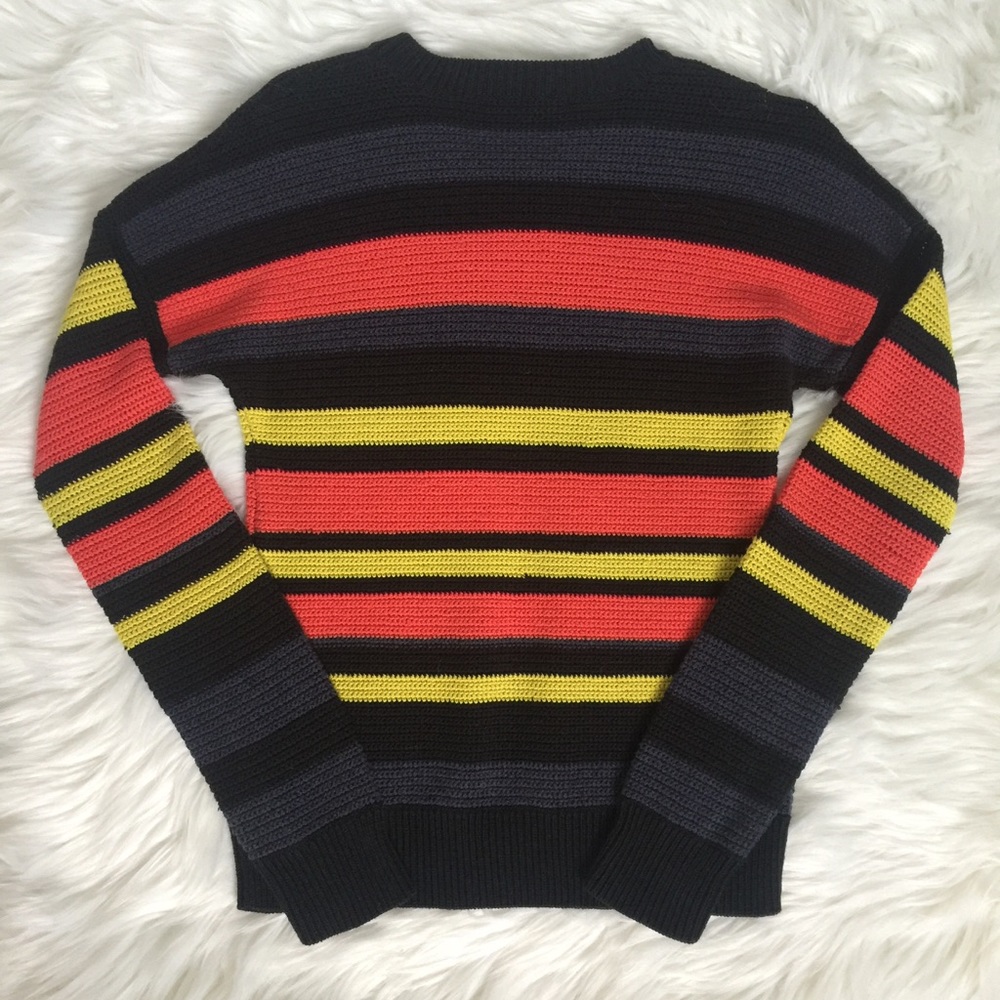 𖧷 SOLD 𖧷 JASON WU Striped Crochet Sweater - Picture 8 of 8